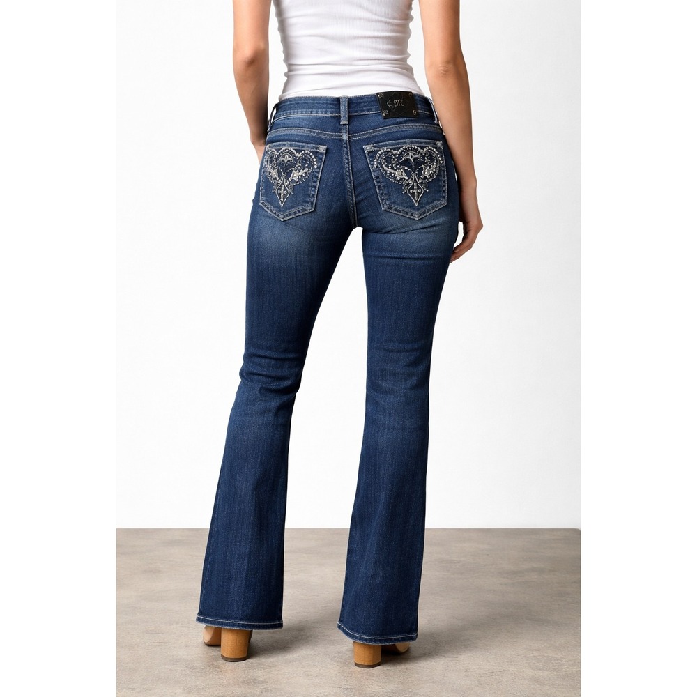 Miss Me Women's Blue Boot Cut Jeans